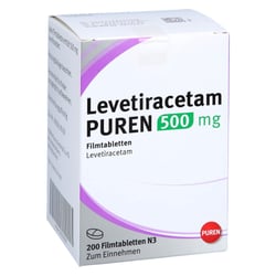 Levetiracetam PUREN 500 mg