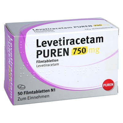 Levetiracetam PUREN 750 mg