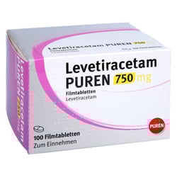 Levetiracetam PUREN 750 mg