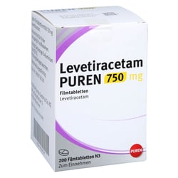 Levetiracetam PUREN 750 mg