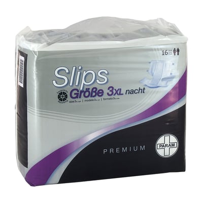 Param Slip Premium Nacht Größe 3XL