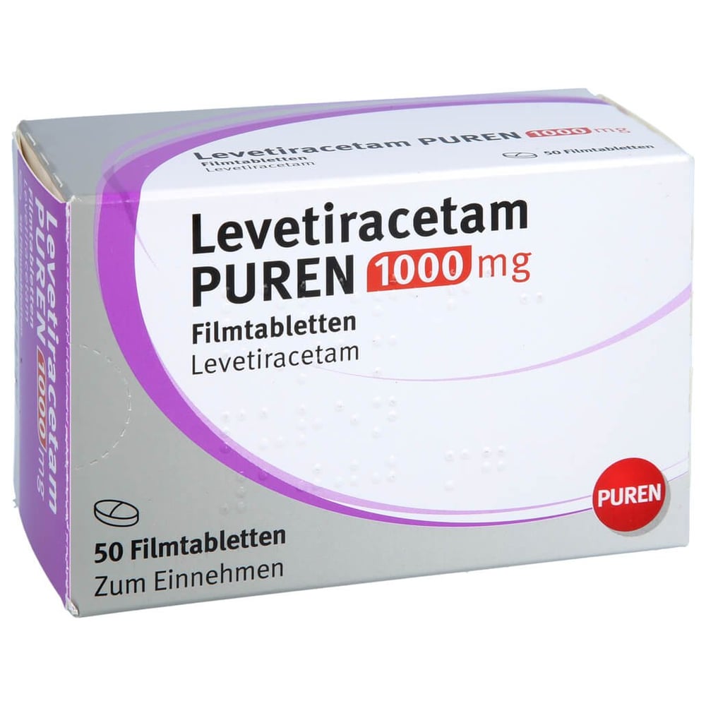 Levetiracetam PUREN 1000 mg