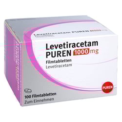 Levetiracetam PUREN 1000 mg