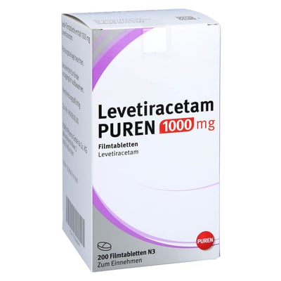 Levetiracetam PUREN 1000 mg
