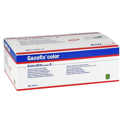 Gazofix color kohäsive Fixierbinde grün 20m x 8 cm Produktbild 1