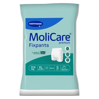 Molicare Premium Fixpants long leg Größe XL