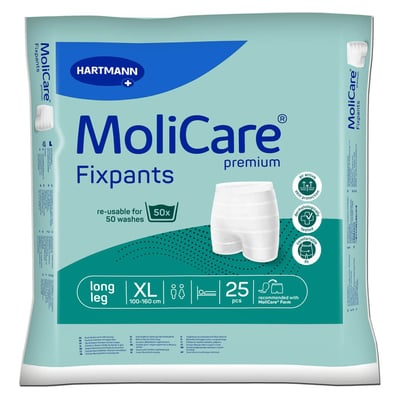 Molicare Premium Fixpants long leg Größe XL