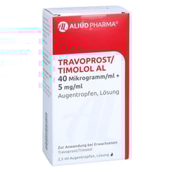 Travoprost/Timolol AL 40 Mikrogramm/ml + 5 mg/ml