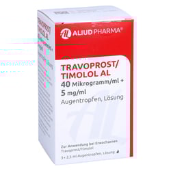 Travoprost/Timolol AL 40 Mikrogramm/ml + 5 mg/ml
