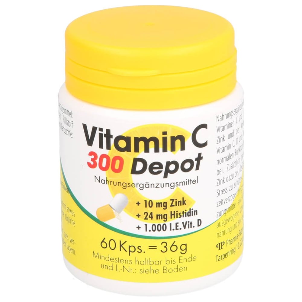 Vitamin C 300 Depot + Zink + Histidin + D