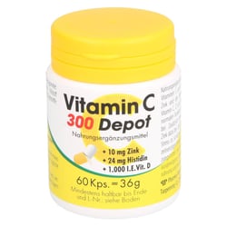 Vitamin C 300 Depot + Zink + Histidin + D