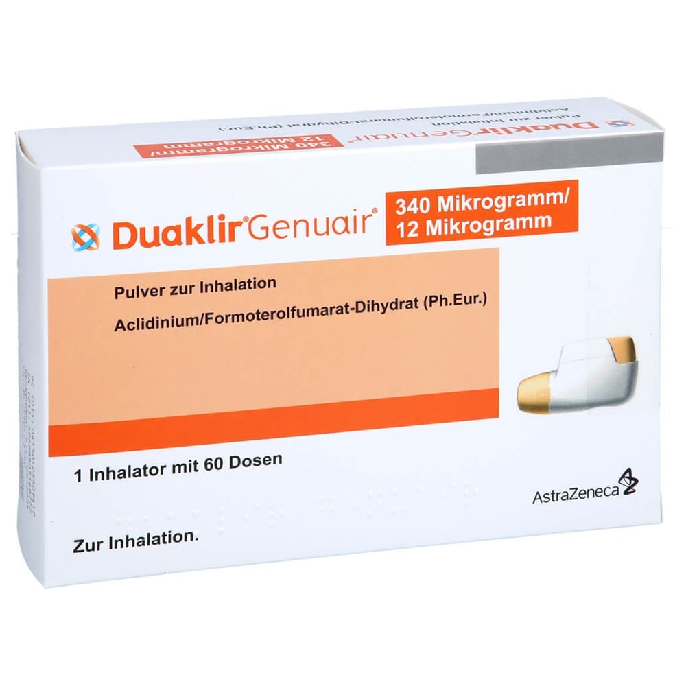 Duaklir Genuair 340ug/12ug Plv.z.Inhalation 60ED