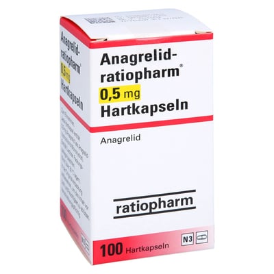 Anagrelid-ratiopharm 0.5 mg Hartkapseln