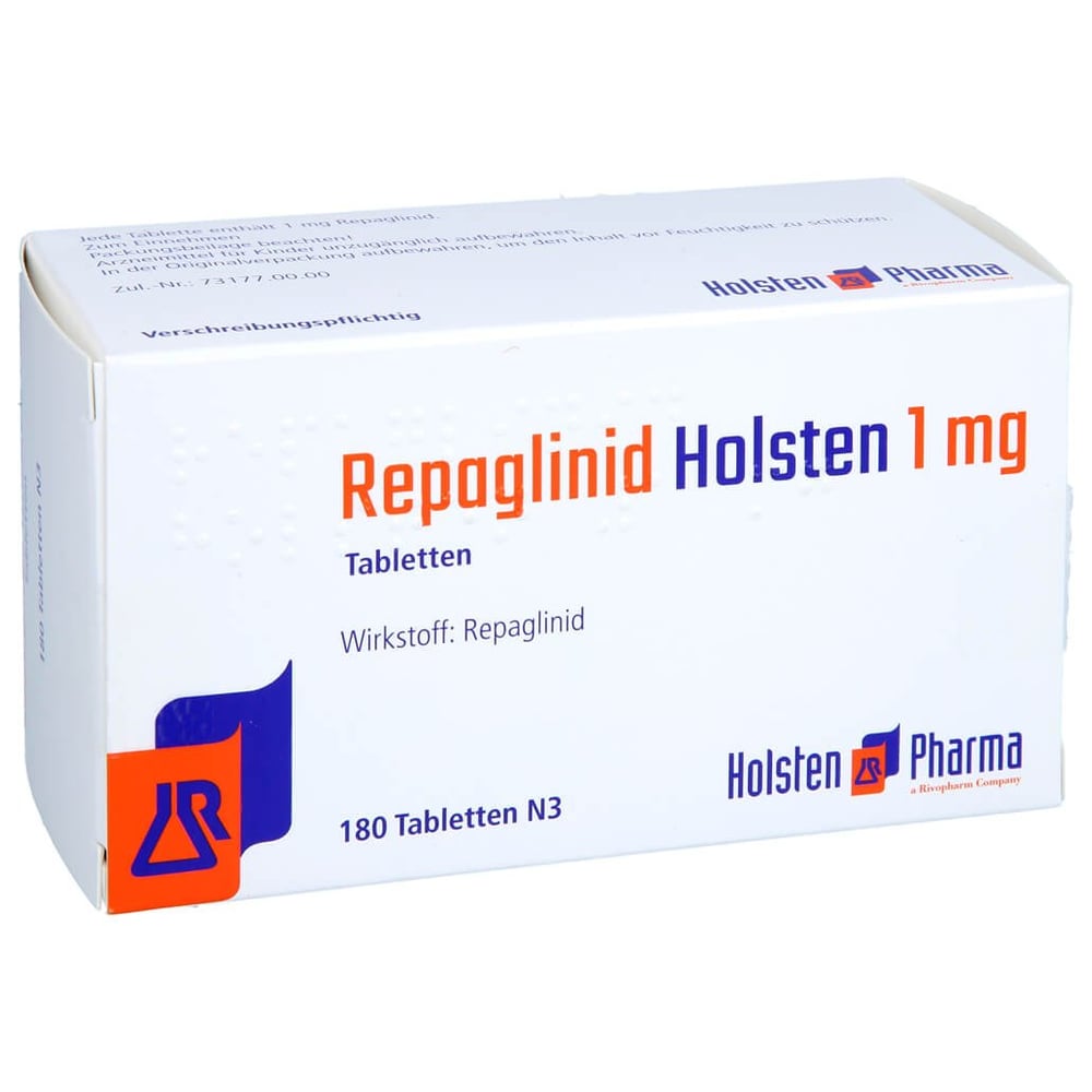 Repaglinid Holsten 1 mg