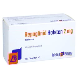 Repaglinid Holsten 2 mg