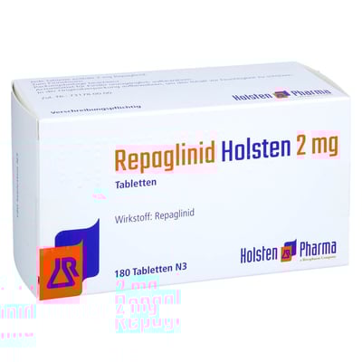 Repaglinid Holsten 2 mg