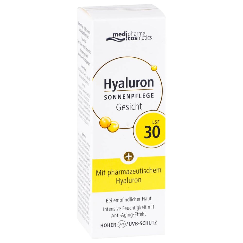 Hyaluron Sonnenpflege Gesicht LSF 30