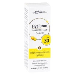 Hyaluron Sonnenpflege Gesicht LSF 30