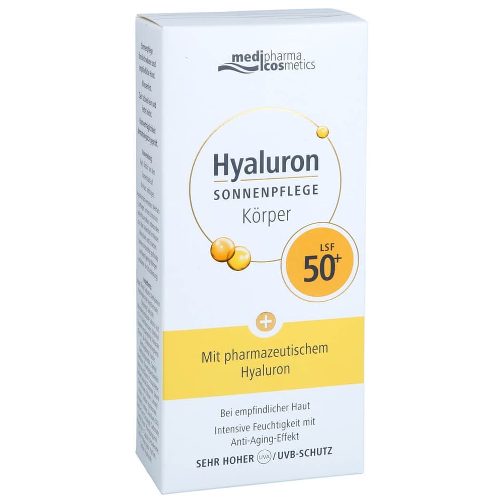 Hyaluron Sonnenpflege Körper LSF 50+