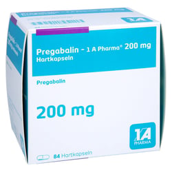 Pregabalin - 1 A Pharma 200 mg Hartkapseln