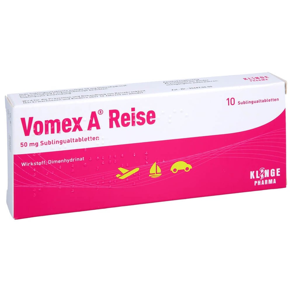 Vomex A Reise 50 mg