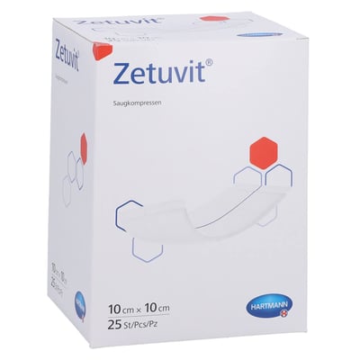 Zetuvit Saugkompressen steril 10x10 cm B2B Medical
