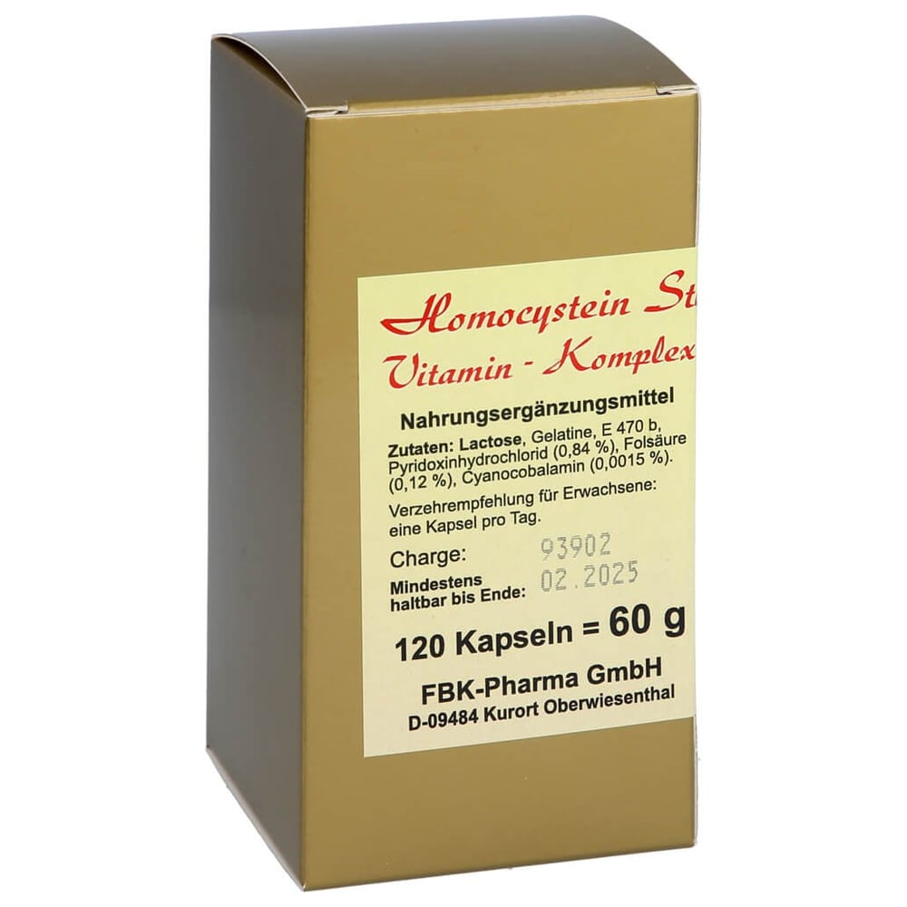 Homocystein Stoffwechsel-Vitamin-Komplex N
