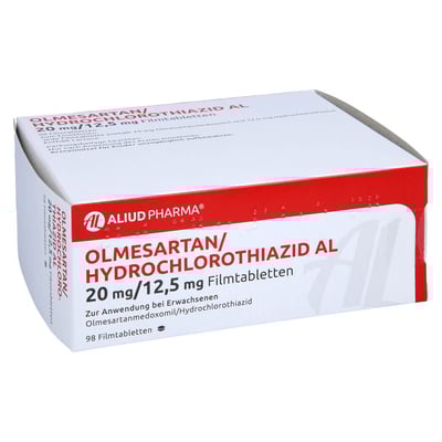 Olmesartan/Hydrochlorothiazid AL 20 mg/12,5 mg