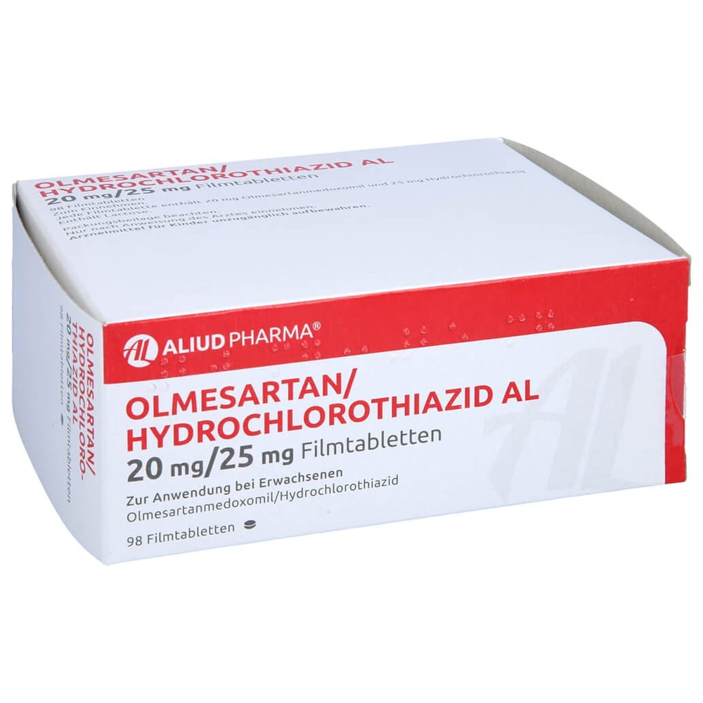 Olmesartan/Hydrochlorothiazid AL 20 mg/25 mg