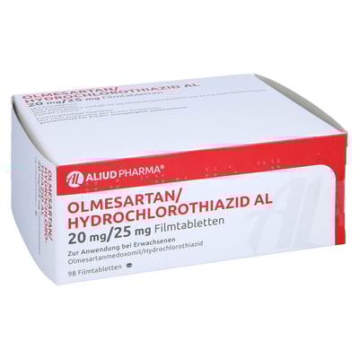 Olmesartan/Hydrochlorothiazid AL 20 mg/25 mg