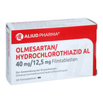 Olmesartan/Hydrochlorothiazid AL 40 mg/12,5 mg Produktbild 1