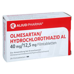 Olmesartan/Hydrochlorothiazid AL 40 mg/12,5 mg