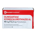 Olmesartan/Hydrochlorothiazid AL 40 mg/12,5 mg Produktbild 2