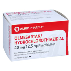 Olmesartan/Hydrochlorothiazid AL 40 mg/12,5 mg
