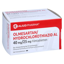 Olmesartan/Hydrochlorothiazid AL 40 mg/25 mg