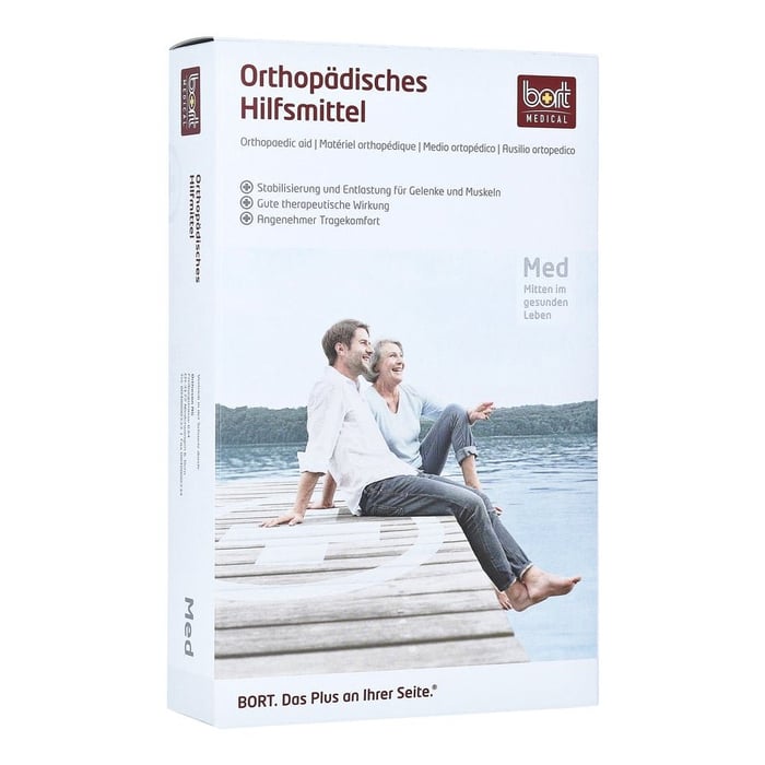 Bort ManuBasic Plus Handgelenkband.re.M schwarz
