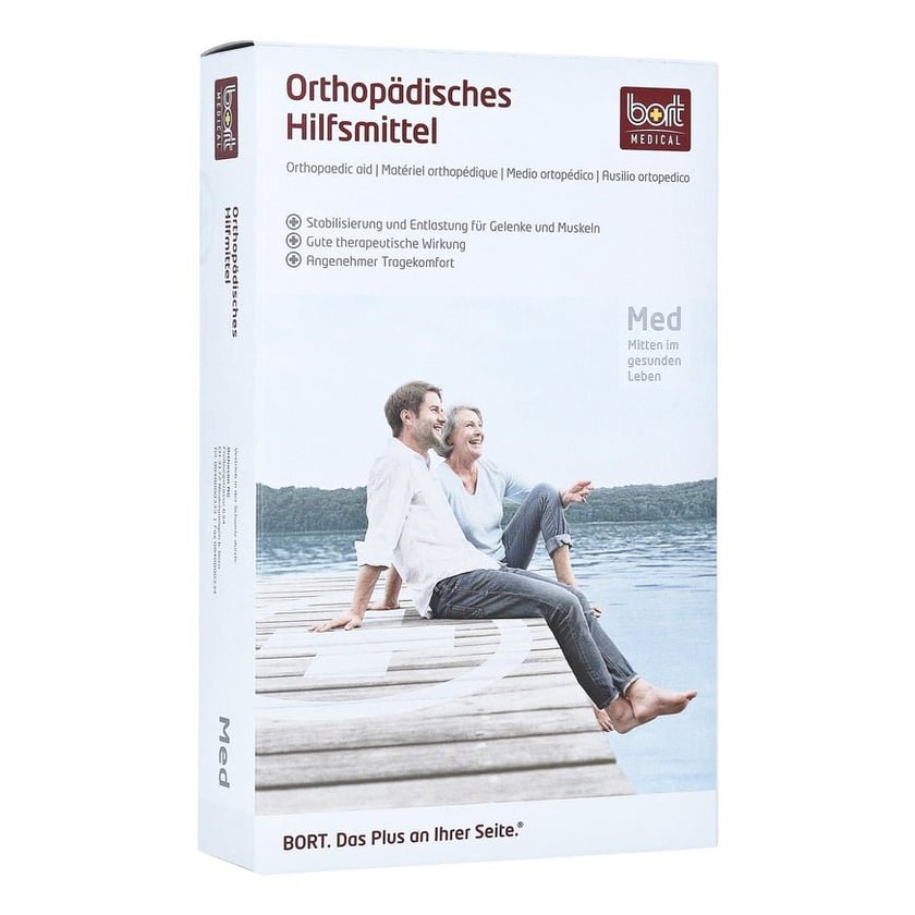 Bort ManuBasic Plus Handgelenkband.re.M schwarz