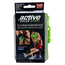 Bort ActiveColor Sport Ellenbogenband.L schw./grün