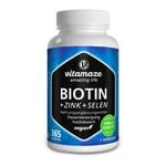 Biotin 10 mg hochdosiert + Zink + Selen Produktbild 1
