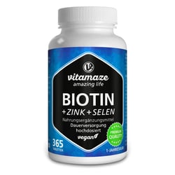 Biotin 10mg hochdosiert + Zink + Selen