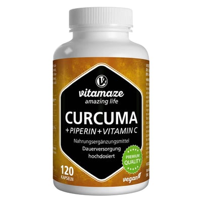 Curcuma + Piperin + Vitamin C vegan