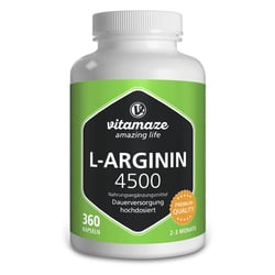 L Arginin 4.500 mg