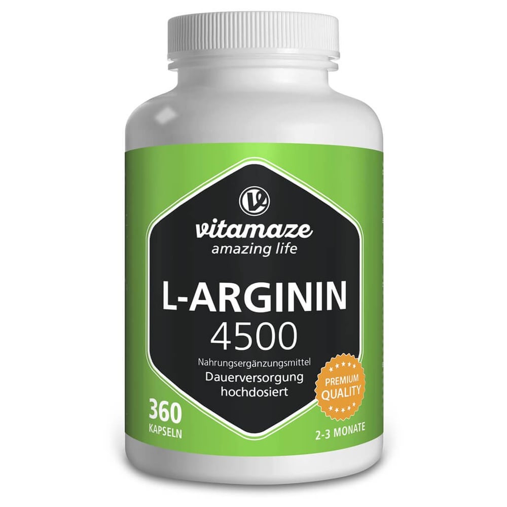 L Arginin 4.500mg