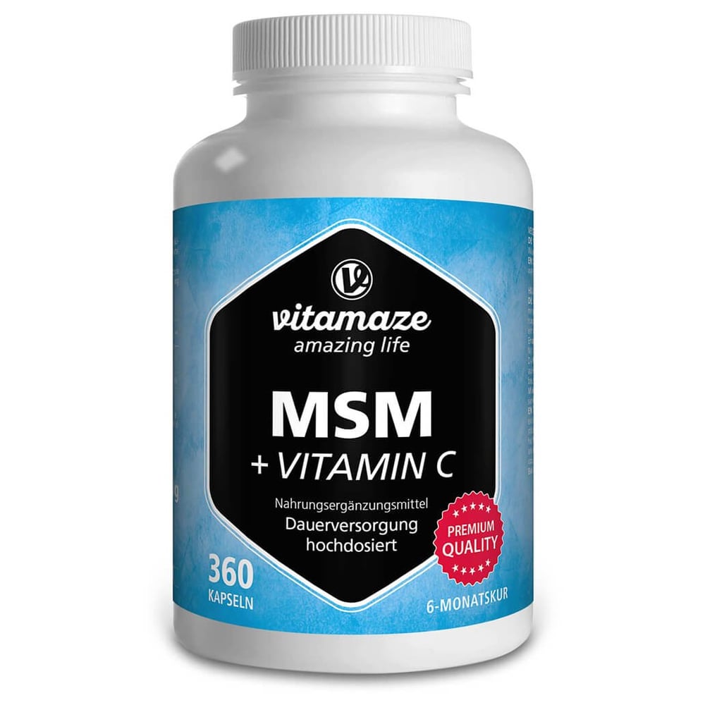 Msm HOCHDOSIERT+Vitamin C Kapseln