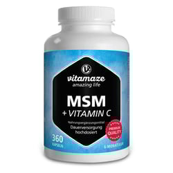 Msm HOCHDOSIERT+Vitamin C Kapseln