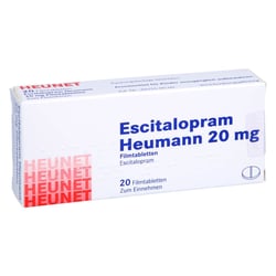 Escitalopram Heumann 20 mg Heunet