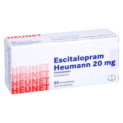 Escitalopram Heumann 20 mg Heunet