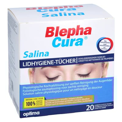 Blephacura Salina Lidhygiene-Tücher