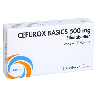 Cefurox Basics 500 mg Sun Produktbild 1