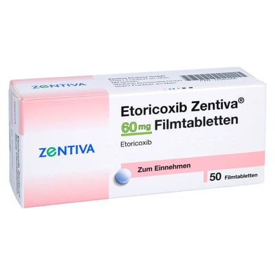 Etoricoxib Zentiva 60 mg